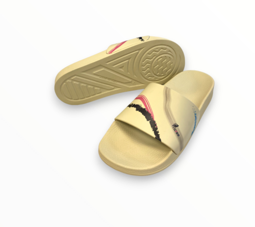 Ciabatte personalizzate beige riviera